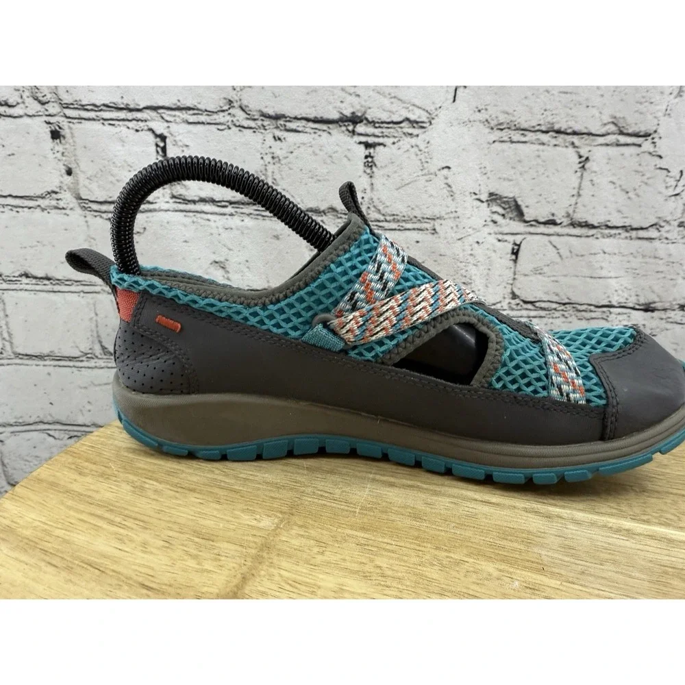 Chaco Odyssey Water‎ Sandal Shoes Big Kids 6 Sandals Teal